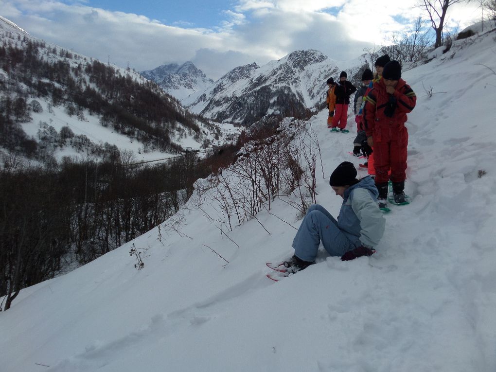 Cinquième jour de classe de neige