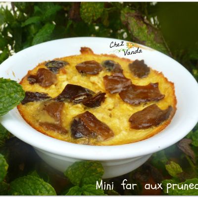 Mini far pommes pruneaux