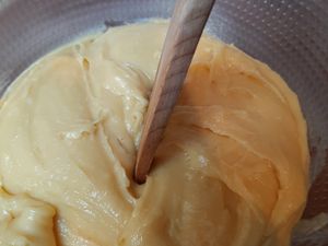 Choux au chocolat et praliné cacahuètes
