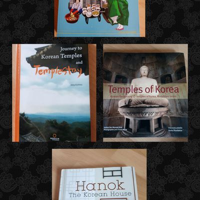 Quatre livres sur la culture coréenne