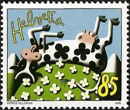 Les vaches &quot;timbrées&quot;