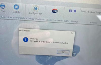 How to Recover the original BMW CAS with Hextag?