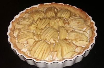 tarte aux pommes maison