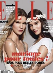 Mariage pour tous : la magazine "Elle" s'engage