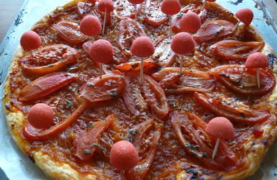 Une pizza pour le goûter