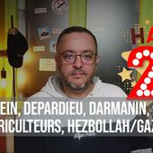 Actu au Scalpel 4 janv. 24 : Epstein, Depardieu, Darmanin, Milei, agriculteurs, Hezbollah/Gaza...