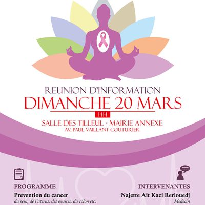 Flyer femme d'aujourd'hui