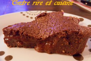 Gâteau fondant au chocolat (sans beurre)