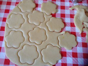 Gâteaux à l'orange pour l'aid