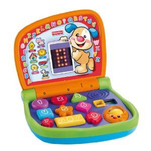 Papa Online ! a testé pour vous... l'ordinateur portable "rires et éveil" de Fisher Price