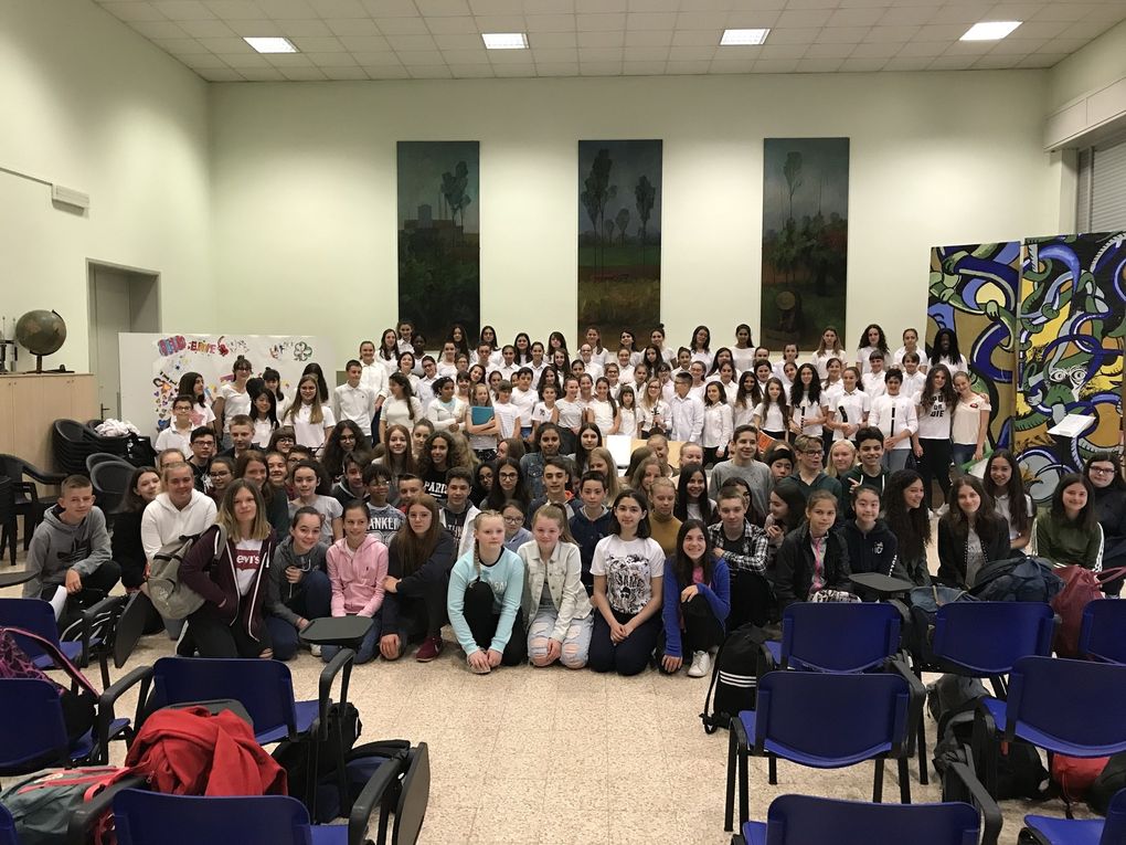Italia for ever... rencontre de jeunes italiens dans le Nord avec des anglais et finlandais