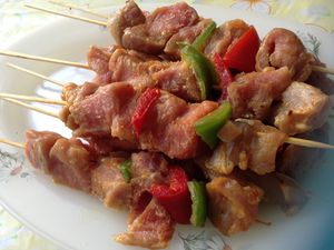 Brochettes de Veau  au four pour le mois de Ramadan