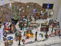 La maison aux mille feux et la crèche de Ghislaine et Bernard