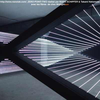 La fibre optique diffusante - éclairage, décoration, signalisation... MIDLIGHTSUN