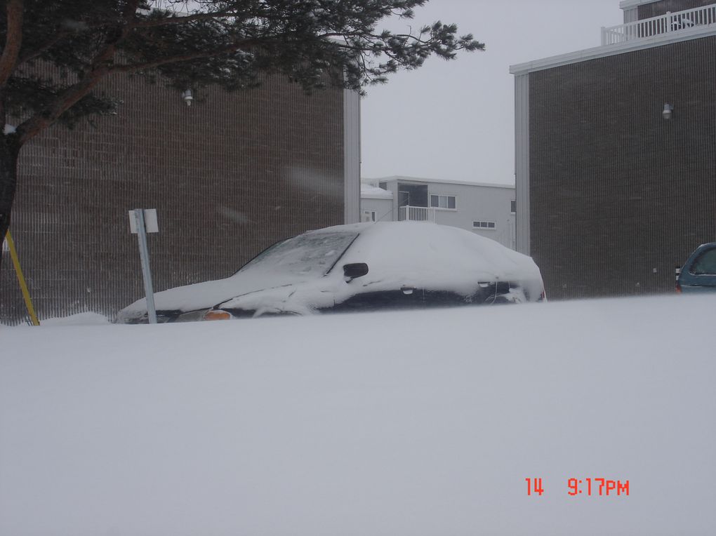 photos aléatoires de ma ville, avec des petites ou grosses bordées d'neige qui pour cette année à durer longtemps, la dernière grosse bordée du printemps ayant eu lieu à la toute fin du mois d'avril !!!