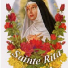 La Prière « Vierge Sainte, au milieu de vos jours glorieux » de Sainte Rita à la Sainte Vierge