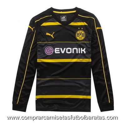 Camiseta Manga larga Dortmund 2017 segunda 