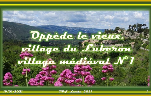 Oppède le vieux village du Lubéron N°1 par Lande.