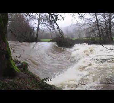Rance en crue et les Pelles en furie