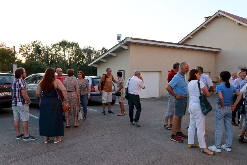 Messe d'inauguration de l'église de Bouligneux après sa restauration...