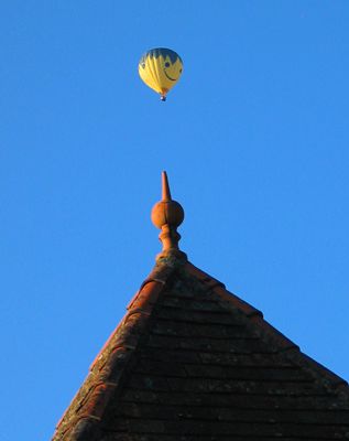 Elle est là !