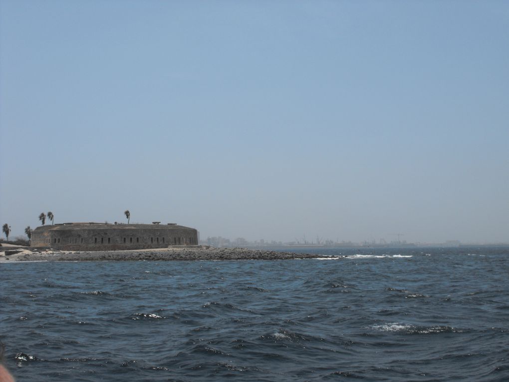 Nous avons fait le chemin de Croix sur l'île de Gorée au vendredi saint