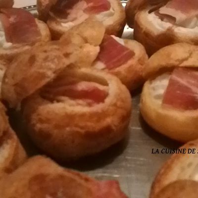 Choux au roquefort