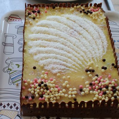 Bavarois Piña Colada