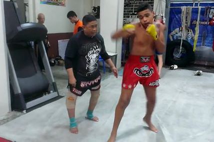 My thaï-boxing camp...Summer 2014