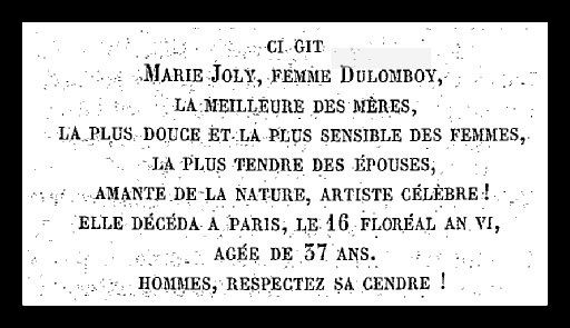 La Brèche Au Diable. Marie Joly. Soumont Saint-Quentin. (Calvados)