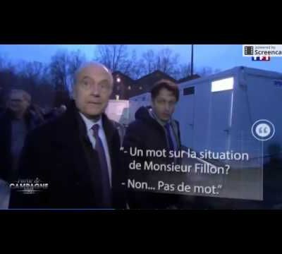 Le clown Chocolat  .... Alain Juppé et François Fillion sur TF1 ????