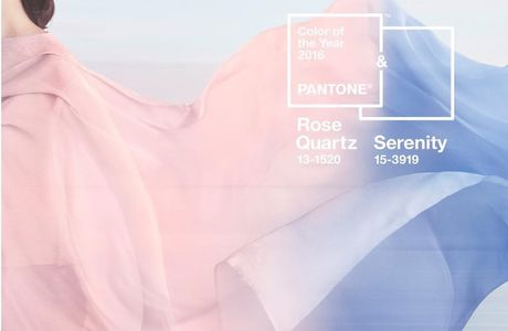 Pantone 2016: Rose Quartz et Serenity