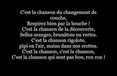 La chanson qui sent pas bon