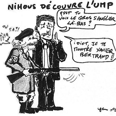 NIHOUS porte carnier de Sarkozy !!!