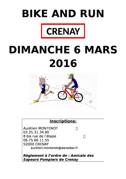 Crenay :  nouveaux parcours !