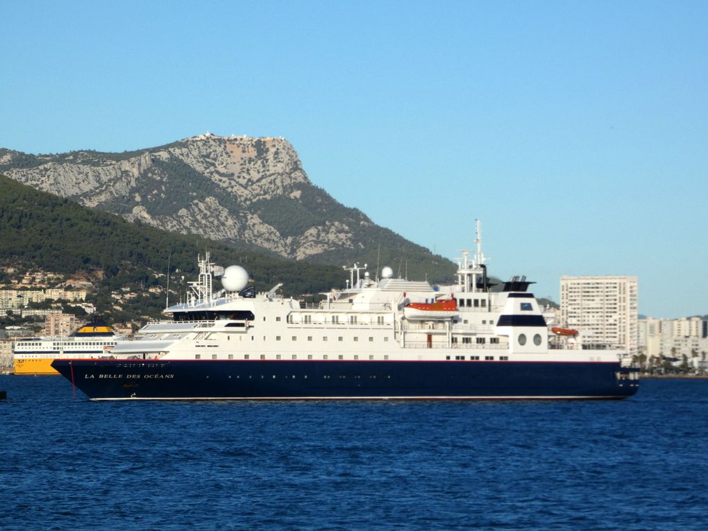 LA BELLE DES OCEANS , arrivant à la Seyne sur Mer le 31 octobre 2022