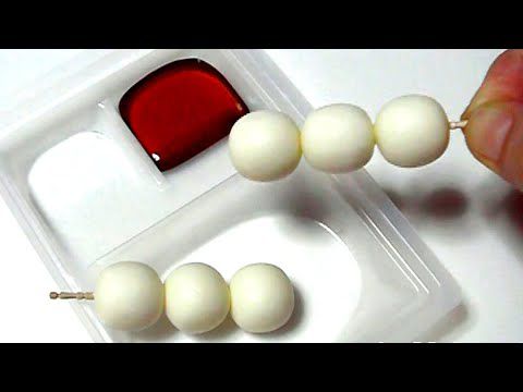 bOUFFE JAPONAISE: Coris #5 - Mitarashi Dango shaped soft candy (Edible / can eat)