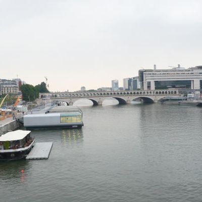 Vue du pont. 