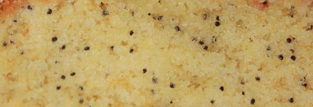 Cake au citron et graines de pavot