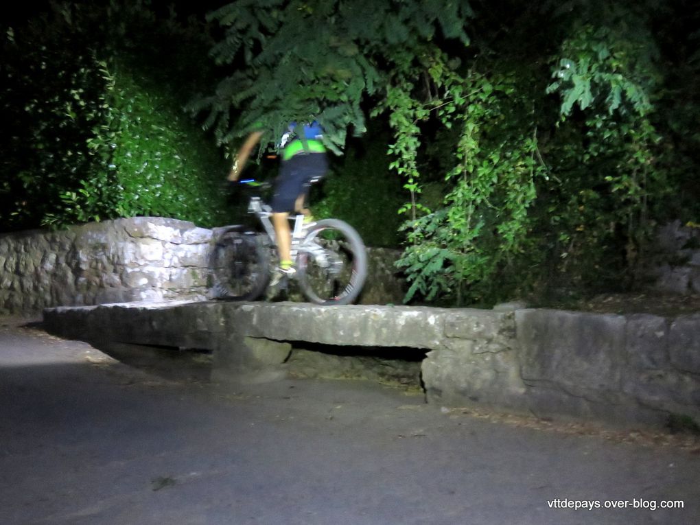 Album photos de la sortie VTT nocturne de Bourbouillet