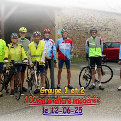 100km à allure modérée le 12-06-25 