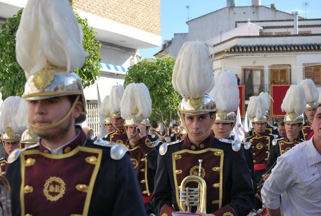 Grupo de la Santa Mujer Verónica.
Procesiona el Viernes Santo junto a Jesús Nazareno, San Juan, Magdalena y Mª Stma de la Soledad.