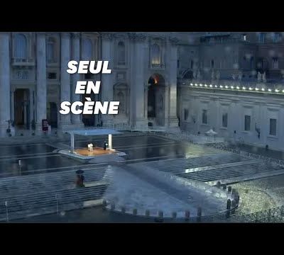 Le pape préside une prière contre le coronavirus en solitaire depuis le Vatican