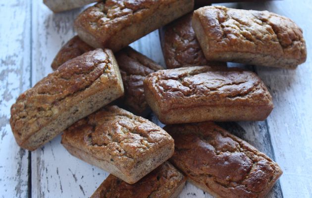 Zéro gaspi, zéro sucre ajouté, 100% gourmands, ils ont tout bon mes p’tits banana breads 