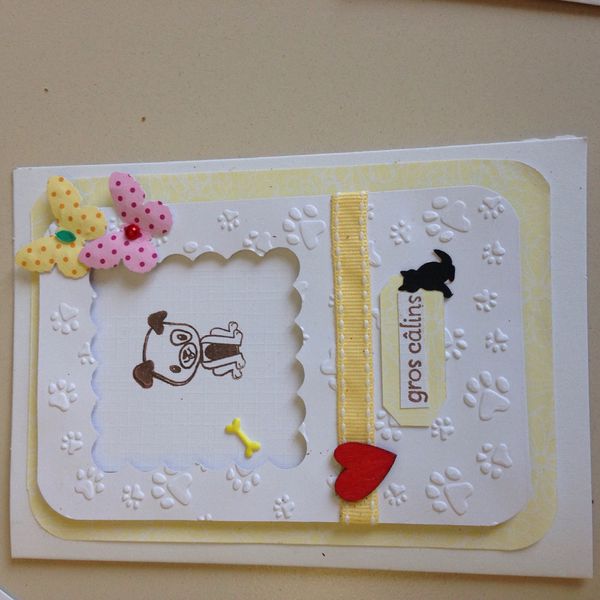 Carte petit chien