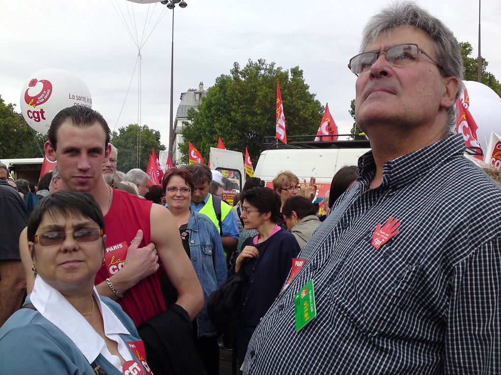 Contre la réforme injuste des retraites, on manifeste de Bastille => Denfert Rochereau