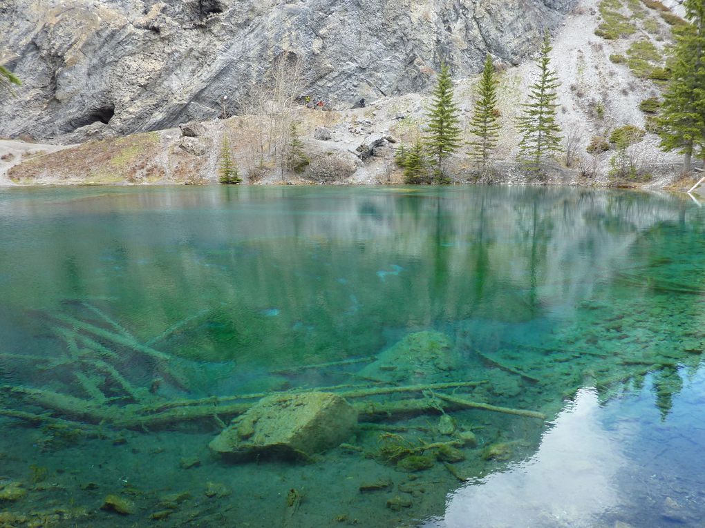 Les Grandes Prairies entre le Manitoba, la Saskatchewan et l'Alberta... et les fascinantes Montagnes Rocheuses avec leurs parcs nationaux...