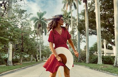 Red Boho Dress 