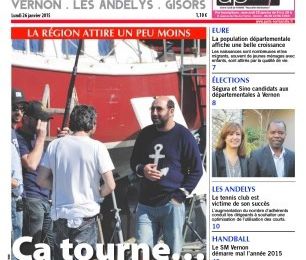 Presse : Les "Une" du Paris Normandie du Lundi 26 janvier 2015