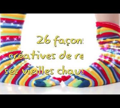 26 façons créatives de recycler ses vieilles chaussettes 